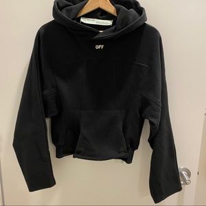 Off White Women’s Crop Hoodie